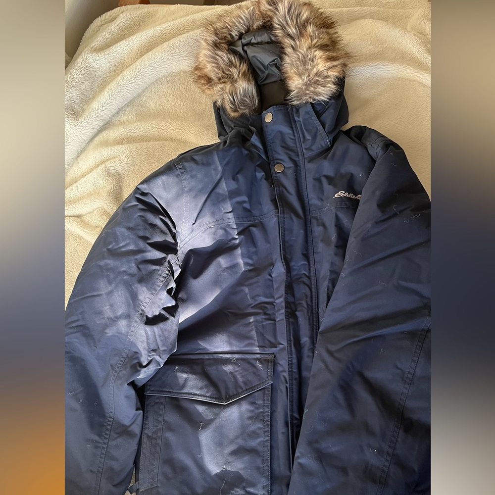 Eddie Bauer winter water proof jacket, size medium, insulated